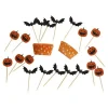 20 muffinsformer og 20 partypinner med Halloween-motiv!