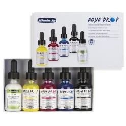 Aqua Drop 5x30 ml grunnfarger