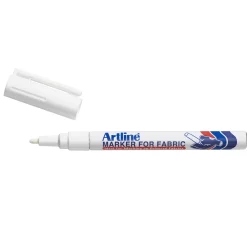 Artline Hvit merkepenn tekstil