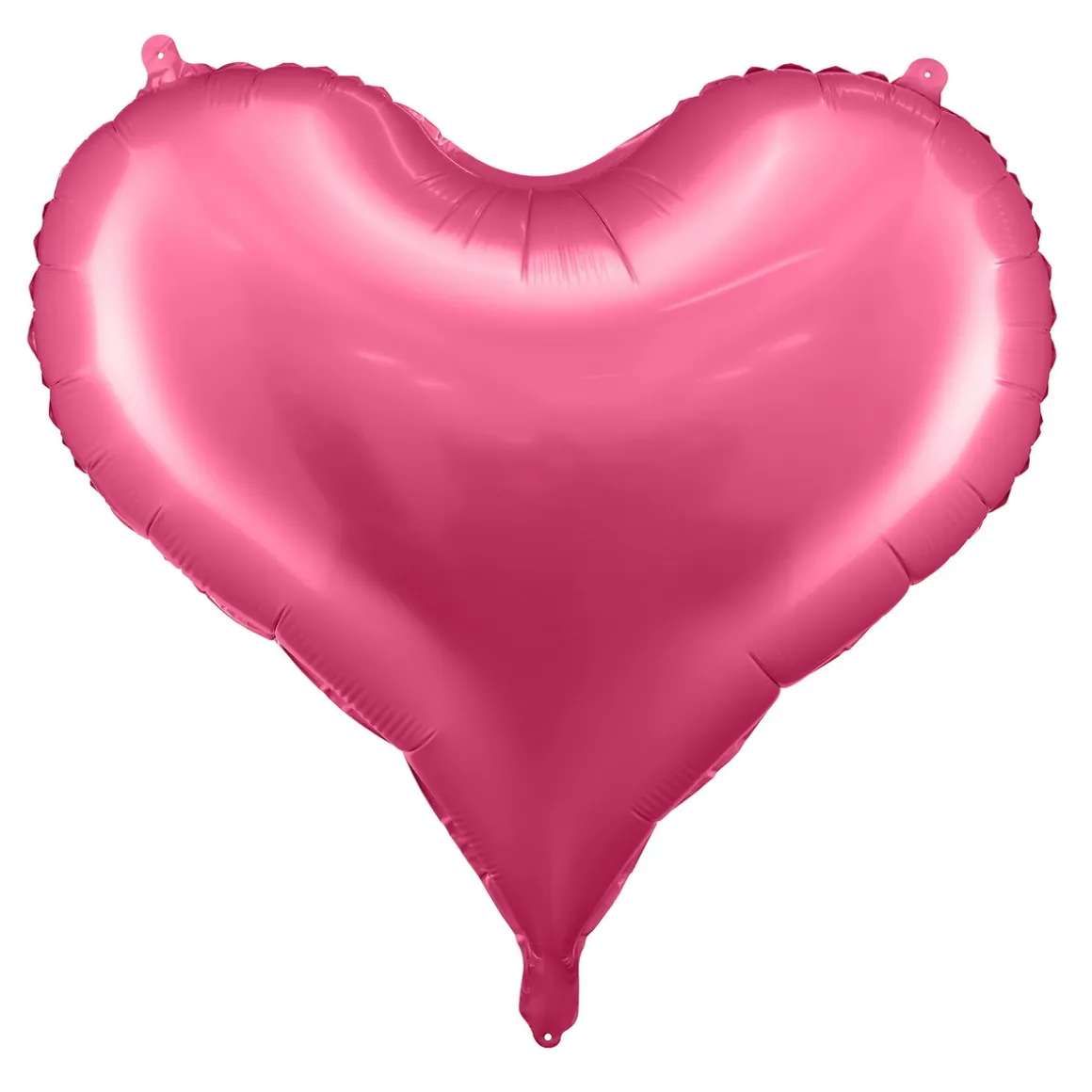 Ballong 61×53 cm – cerisefarget hjerte, perfekt for valentinsdagen