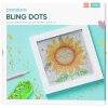 Bling Dots-bilde solsikke