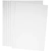Canvas Panel – 6 st. hvite canvaser / lerret A4 (210×297 mm), 3 mm tykkelse