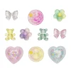 Charm Stickers Cute, 10 søte klistremerker med akrylmotiver!