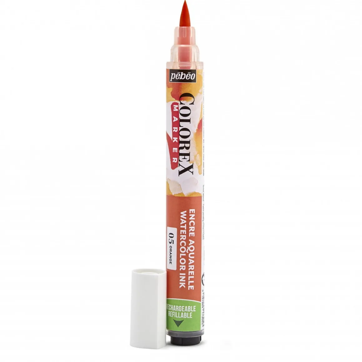Colorex Marker Orange – marker med akvarellblekk og penselspiss