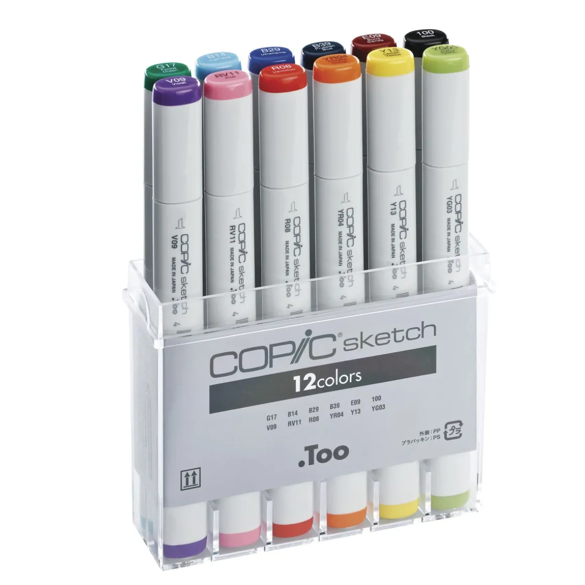 Copic Sketch basic set 12