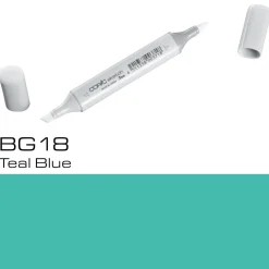 Copic Sketch BG18 Teal Blue