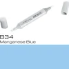 Copic Sketch B34 Mangan. Blue