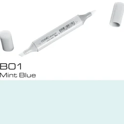 Copic Sketch B01 Mint Blue
