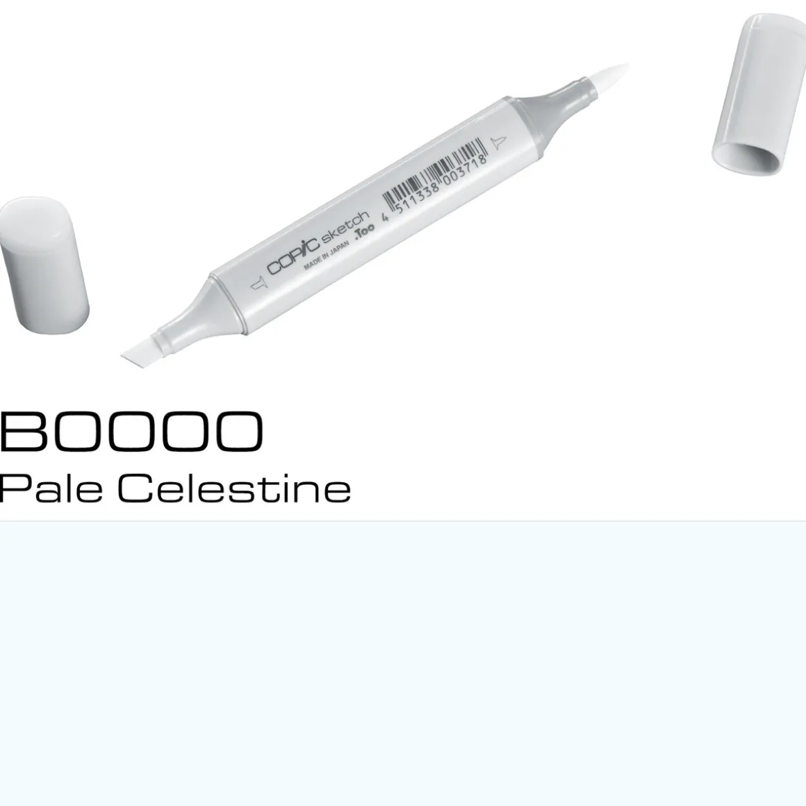 Copic Sketch B0000 Pale Celes