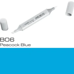 Copic Sketch B06 Peacock Blue