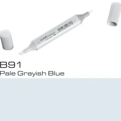 Copic Sketch B91 P. Gray. Blue