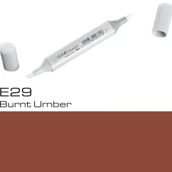 Copic Sketch E29 Burnt Umber