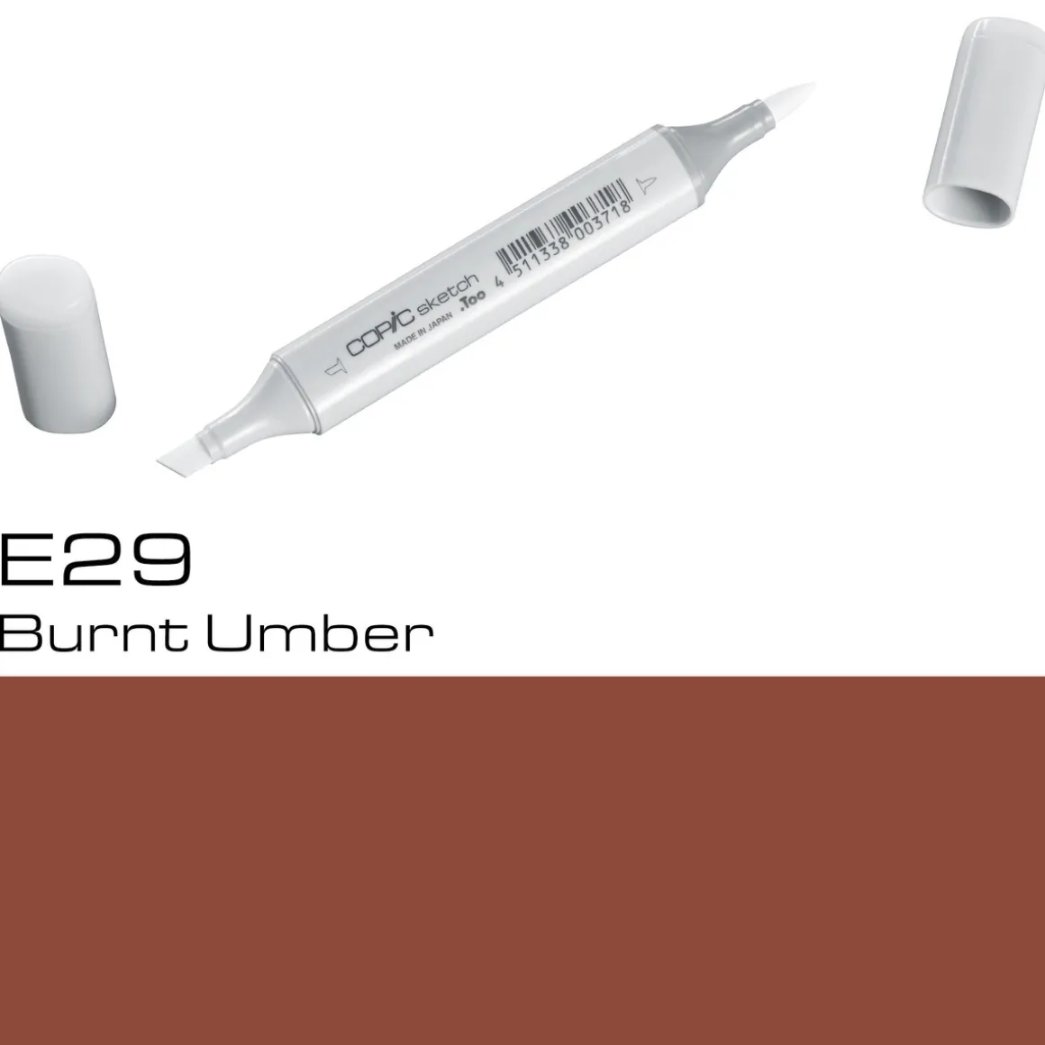 Copic Sketch E29 Burnt Umber
