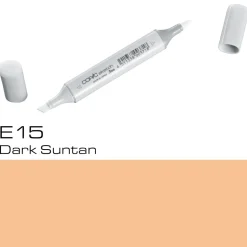 Copic Sketch E15 Dark Suntan