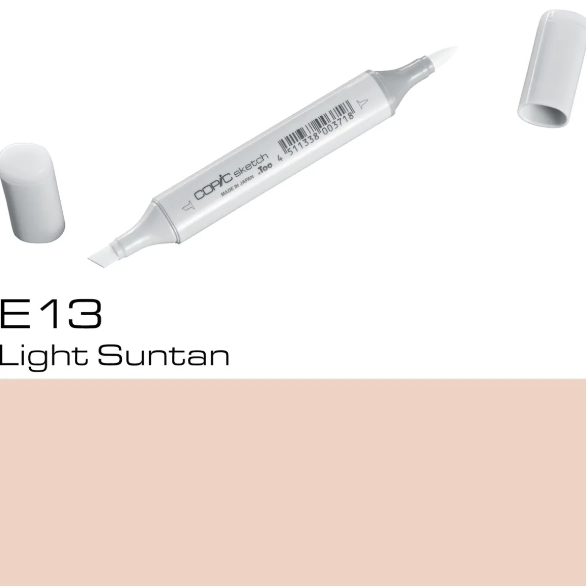 Copic Sketch E13 Light Suntan