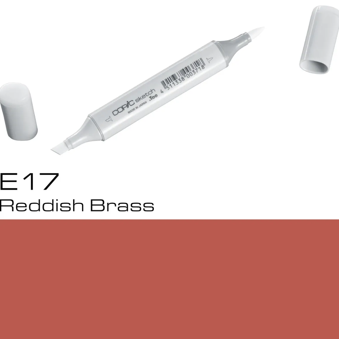 Copic Sketch E17 Reddish Brass