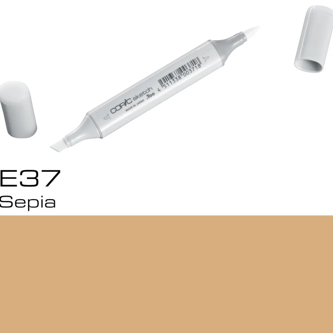 Copic Sketch E37 Sepia