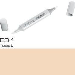 Copic Sketch E34 Toast