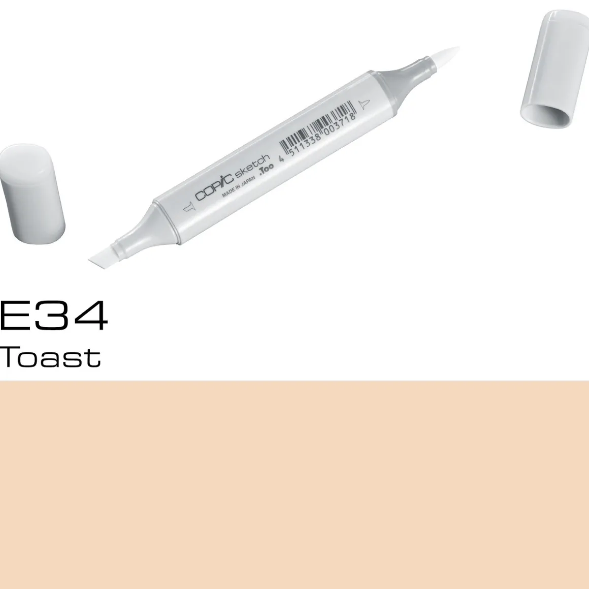 Copic Sketch E34 Toast