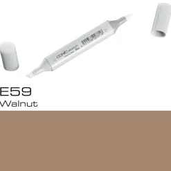 Copic Sketch E59 Walnut