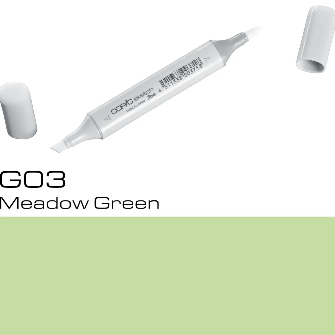 Copic Sketch G03 Meadow Green