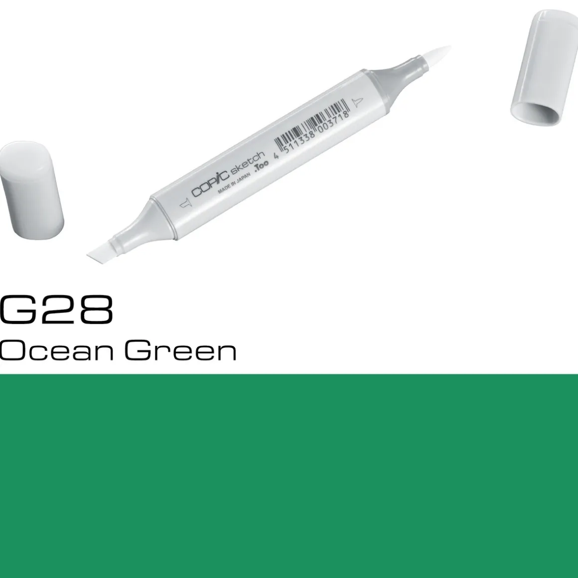Copic Sketch G28 Ocean Green