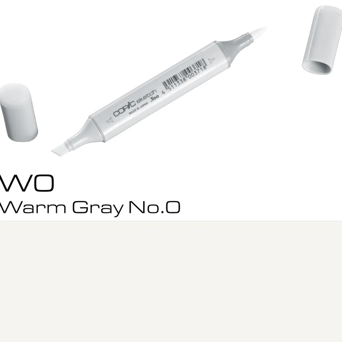Copic Sketch W0 Warm Gray