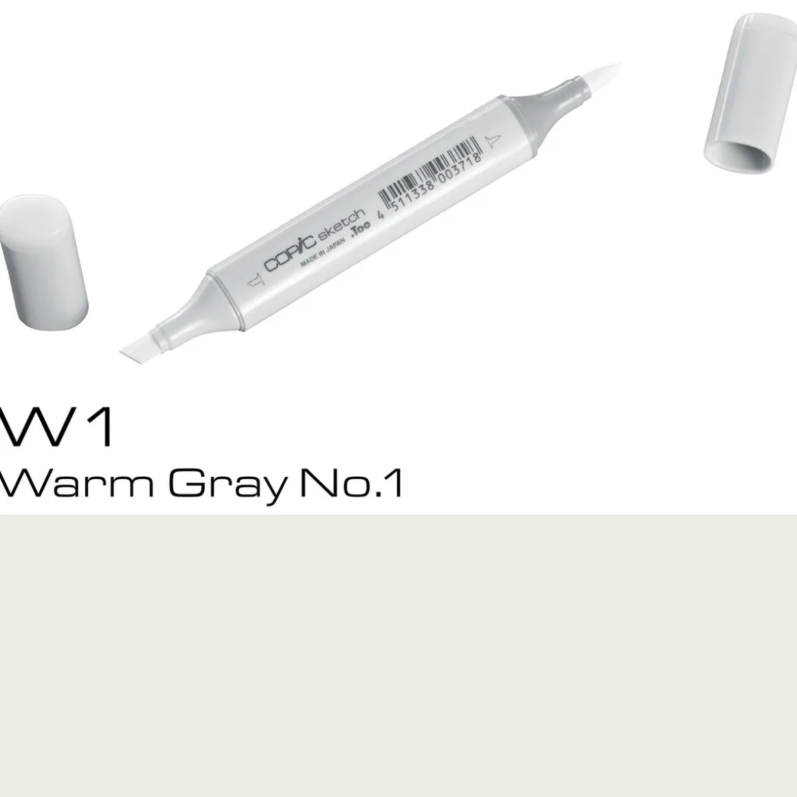 Copic Sketch W1 Warm Gray