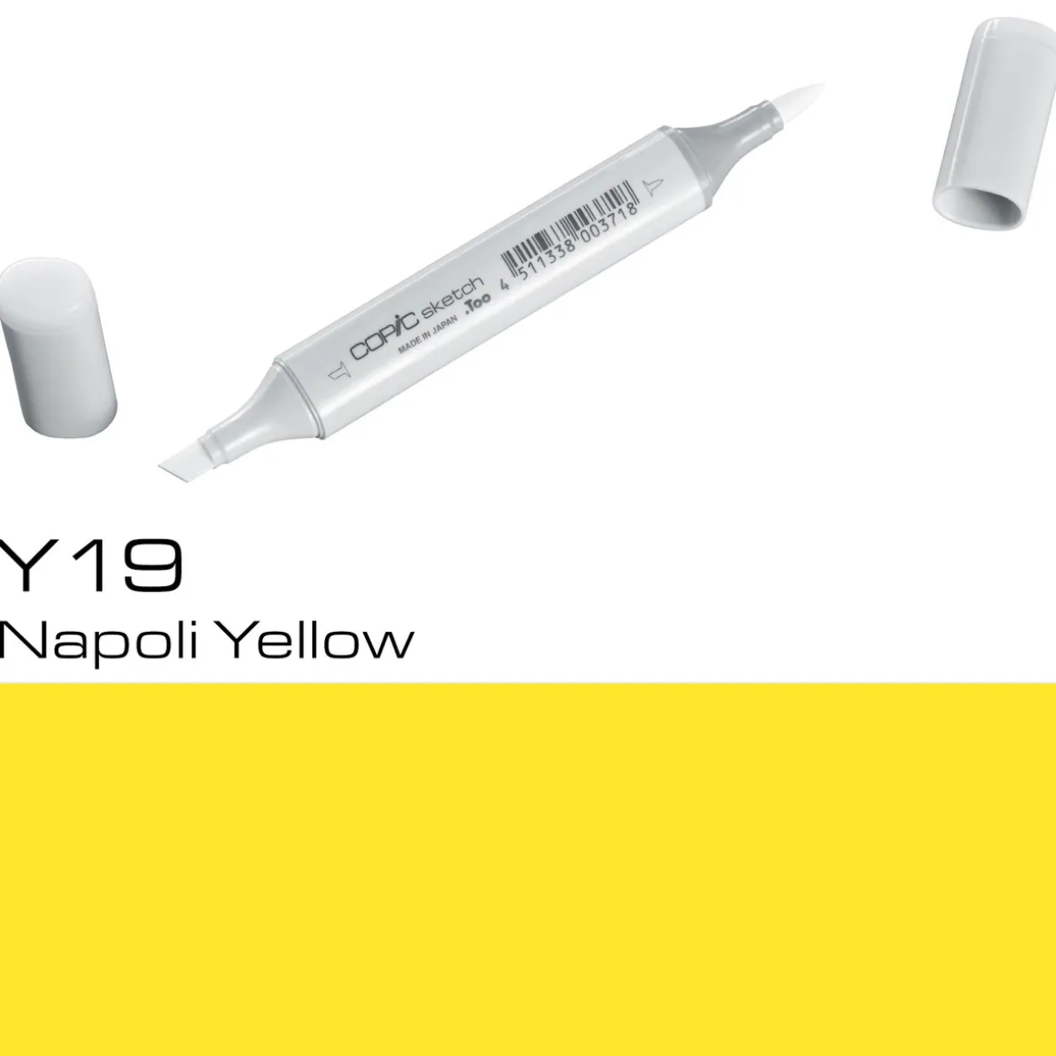 Copic Sketch Y19 Napoli Yellow