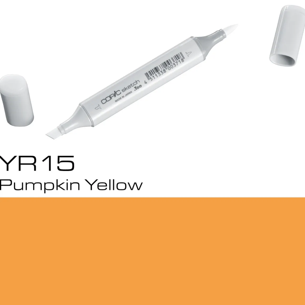 Copic Sketch YR15 Pumpkin Yell