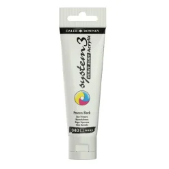 Daler-Rowney System3 Heavy Body akrylmaling 59 ml – Process Black 040