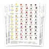Daniel Smith prikkort – Watercolor Dot Card 238 – 4 ark med 238 farger du kan teste ut