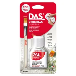 DAS Vernidas Varnish Professional klarlakk 75 ml + pensel