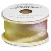 Dekorbånd organzabånd rainbow 5 m langt, 38 mm bredt