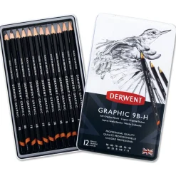 Derwent Graphic soft 12 stk