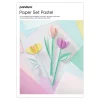 Designblokk Pastell A4, 24 ark, hvorav 4 med metallictrykk, 180 g/m²