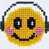 Diamond Dotz Smiling Groove – diamond painting, 7,6×7,6 cm, 385 dotz