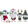 DIY-kit Chirping Xmas Parade – 4 vakre julefugler med fine detaljer