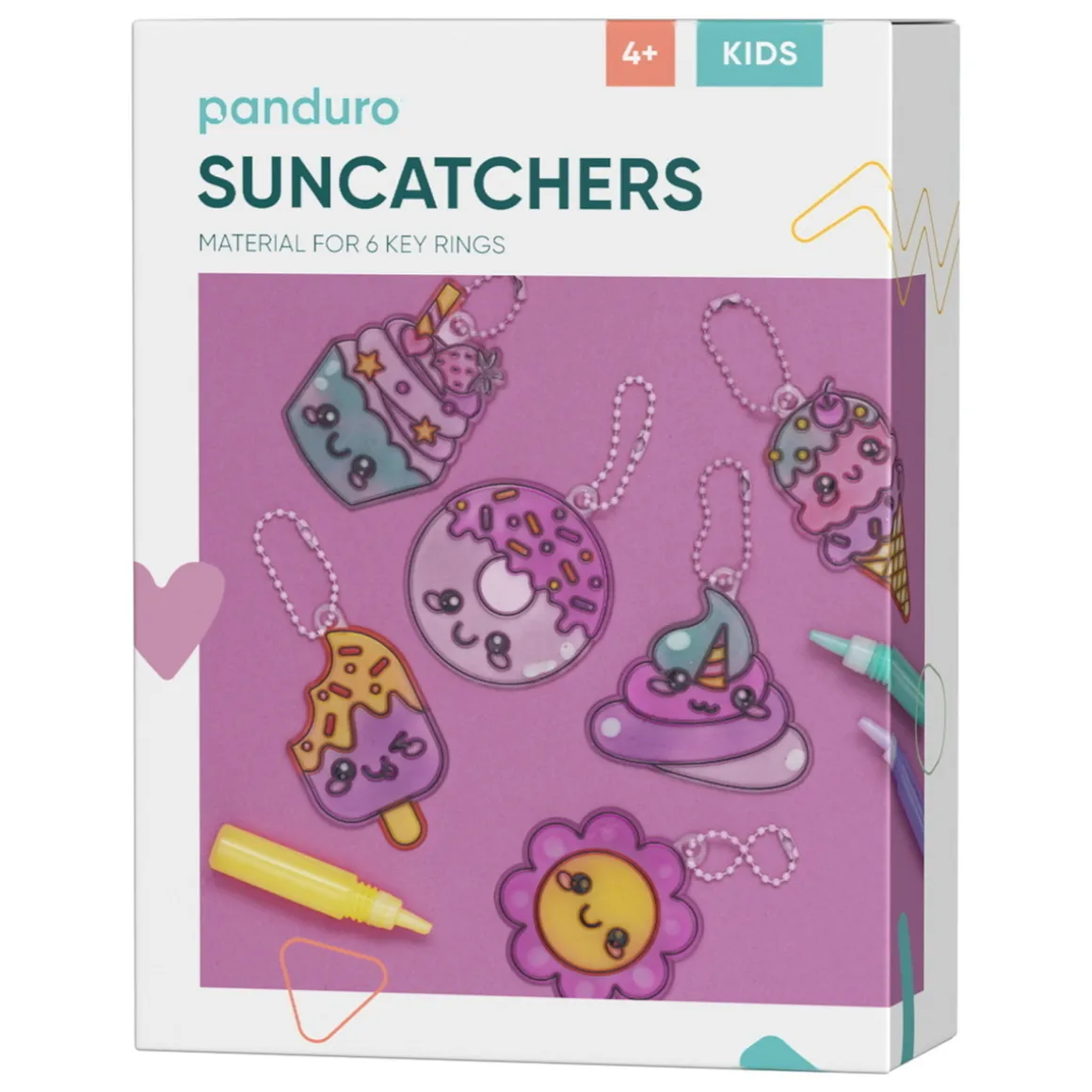 DIY-kit: Suncatcher Keyrings