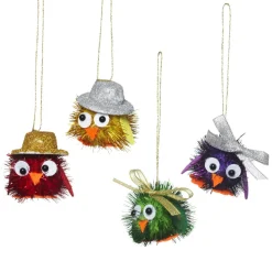 DIY-sett Fuzzy jingle birds