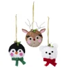 DIY-sett Xmas Felt Buddies