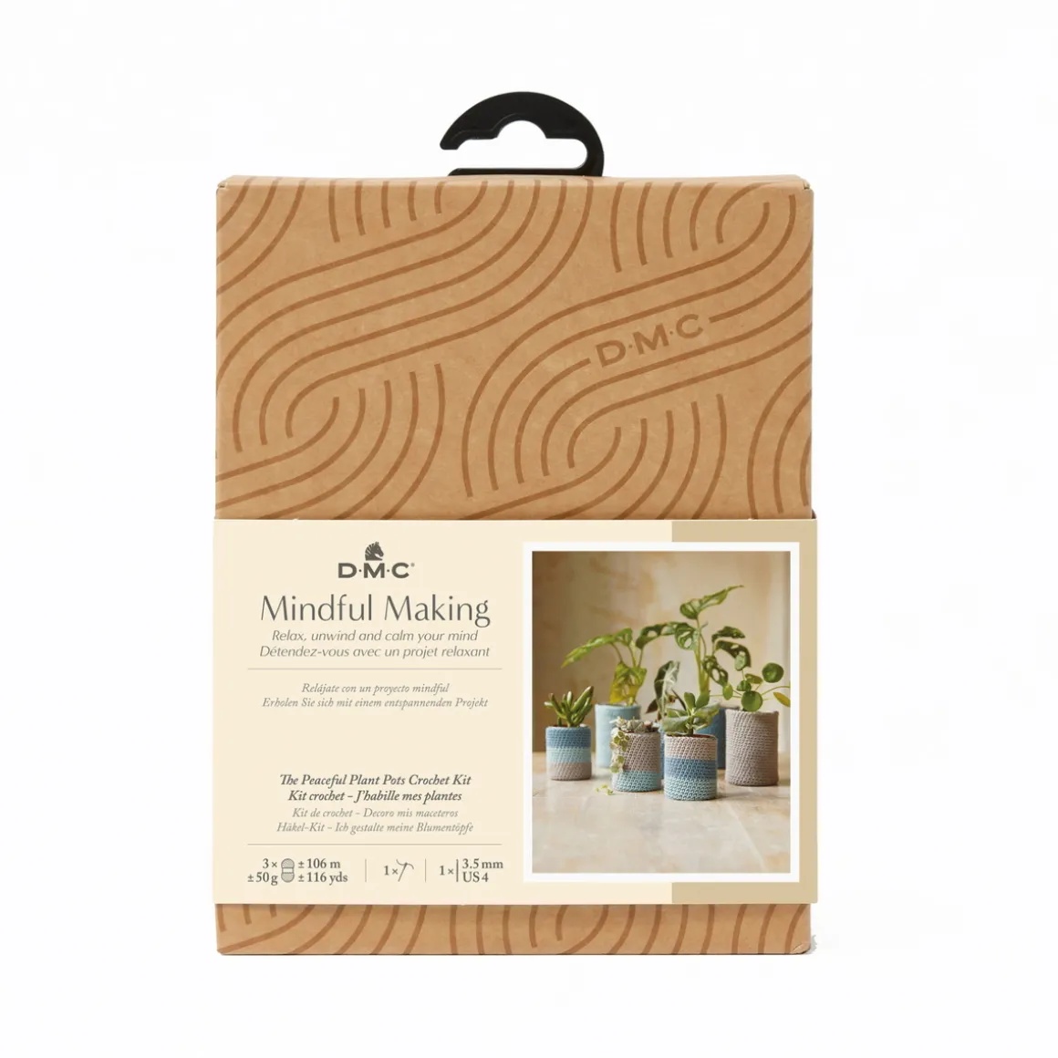 DMC Mindful making kit – lag flotte dekorasjoner til blomsterpotter