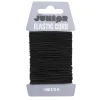 Elastisk Tråd 1 mm/10 m Svart