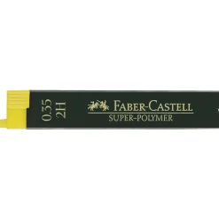 Faber-Castell blyantstift refill – 0,35 mm 2H. Inneholder 12 stifter.
