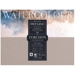 Fabriano Watercolour akvarellblokk GT 18×24 cm, 20 ark, 300 g/m²