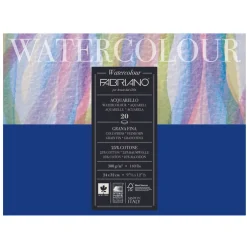 Fabriano Watercolour akvarellblokk GF 24×32 cm, 20 ark, 300 g/m²