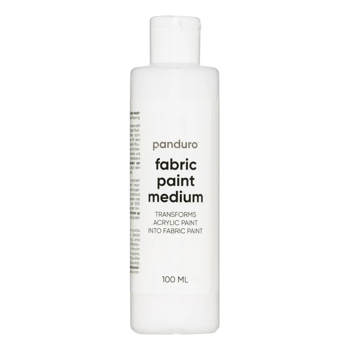 Fabric Paint Medium 100 ml, lag tekstilfarge av akrylmaling!