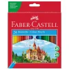 Fargeblyanter Slott 24 stk.