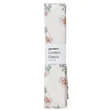 Ferdigklippet stoffbit 100×70 cm – delikat blomstermønster