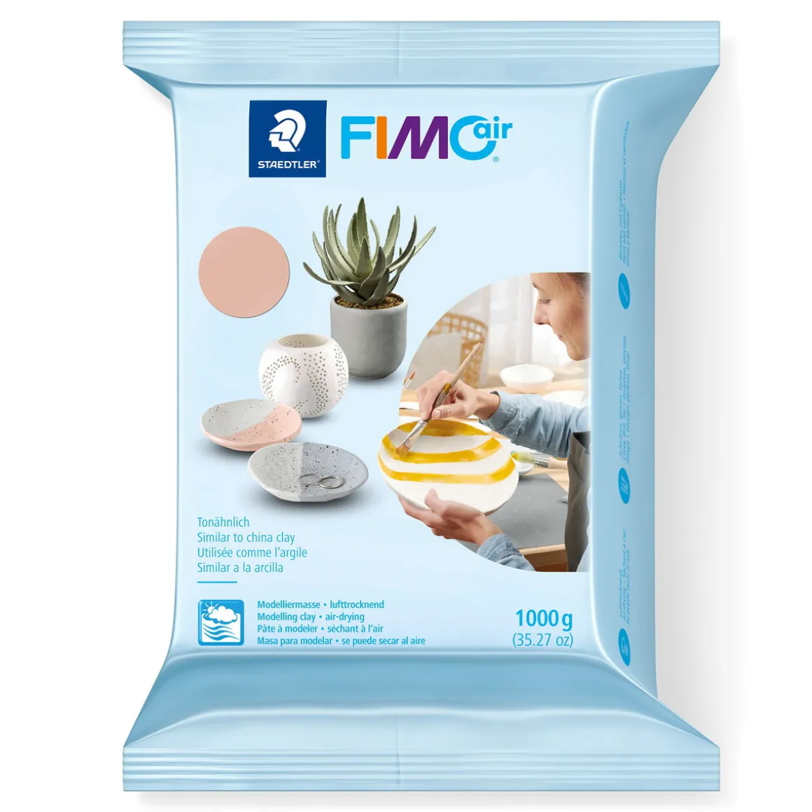 Fimo air modelleire 1000 g – pink 43